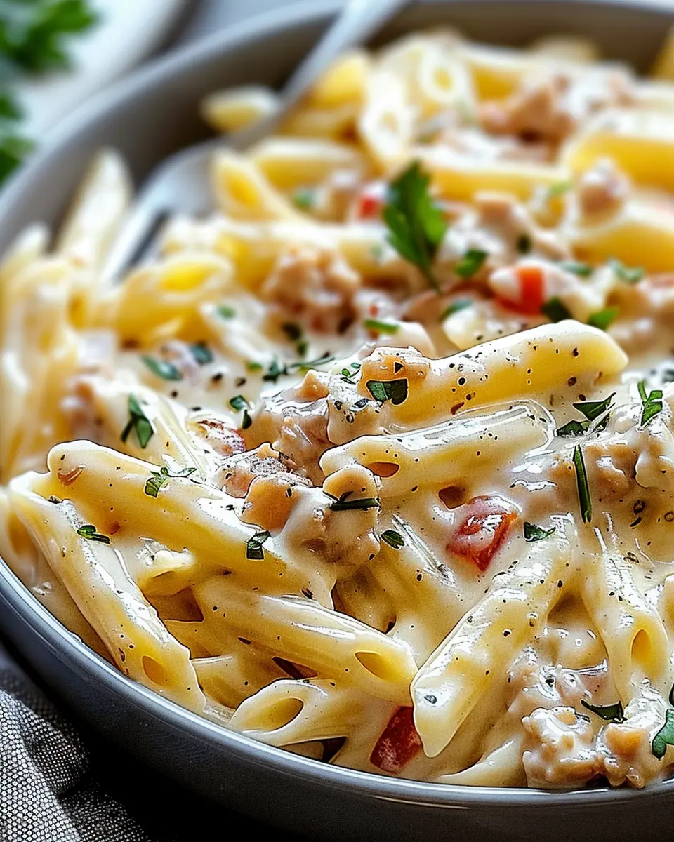 Creamy Rotel Pasta with Turkey Bacon: A Comforting Delight