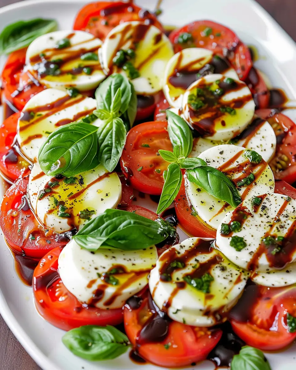 Caprese Salad Delight: Easy Recipe with Turkey Bacon Twist