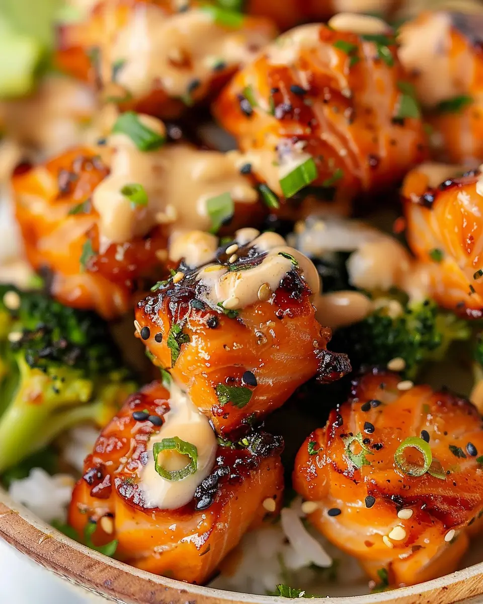 Bang Bang Salmon Bites: Easy, Flavorful Appetizer Recipe