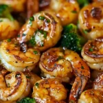 High-Protein Honey Garlic Shrimp