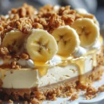 Banana Pudding Crunch Cheesecake