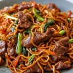 Easy Beef Lo Mein
