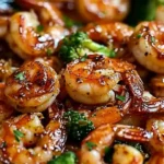 High-Protein Honey Garlic Shrimp