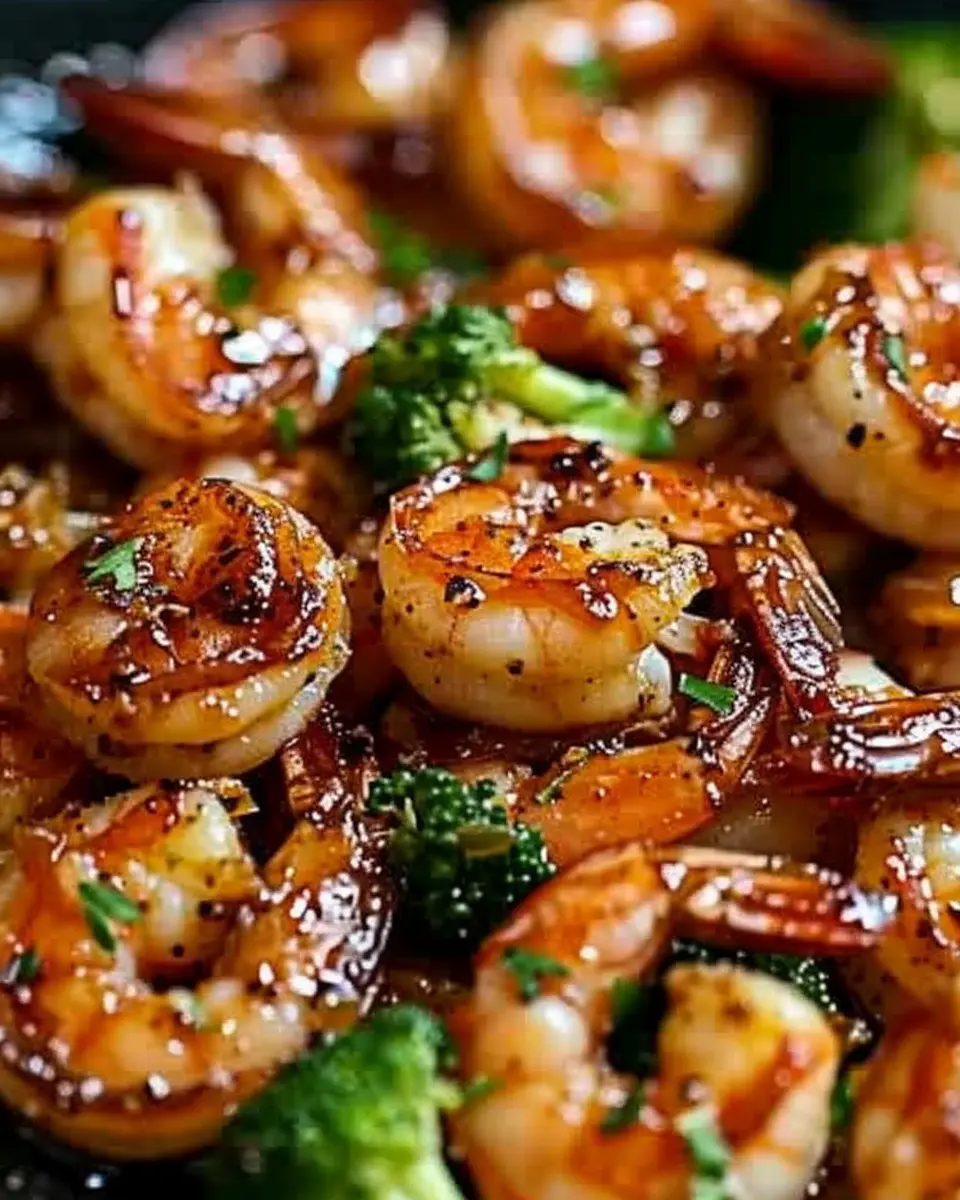 High-Protein Honey Garlic Shrimp with Turkey Bacon Delight