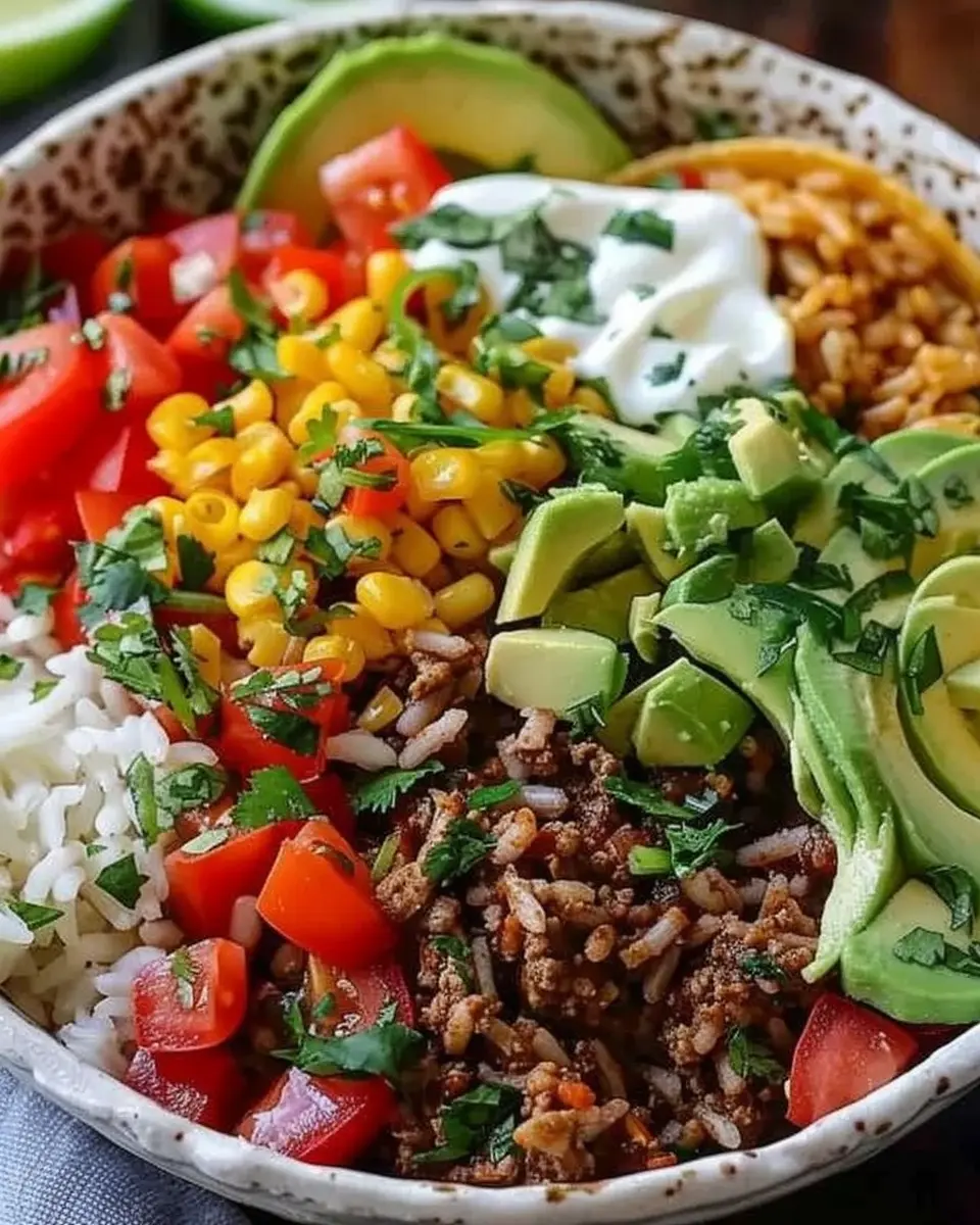 Taco Rice Bowl: Easy, Flavorful Meal for Busy Weeknights