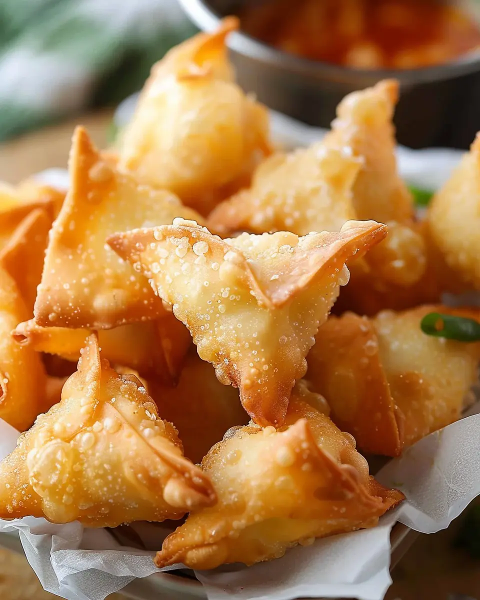 Sweet Cream Cheese Wontons: Easy Indulgence for Home Chefs