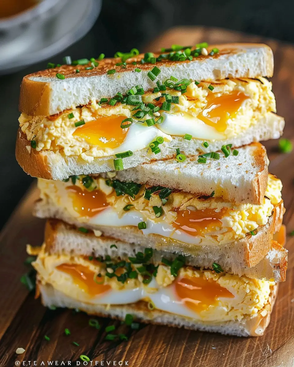 Japanese Egg Sandwich: Easy and Delicious Twist with Turkey Bacon