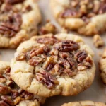 Crumbl pecan pie cookies