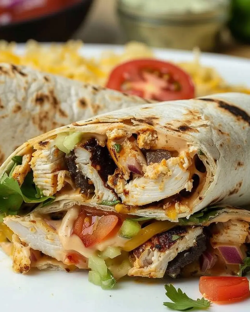 Chipotle Ranch Grilled Chicken Burrito: Easy, Flavorful Delight