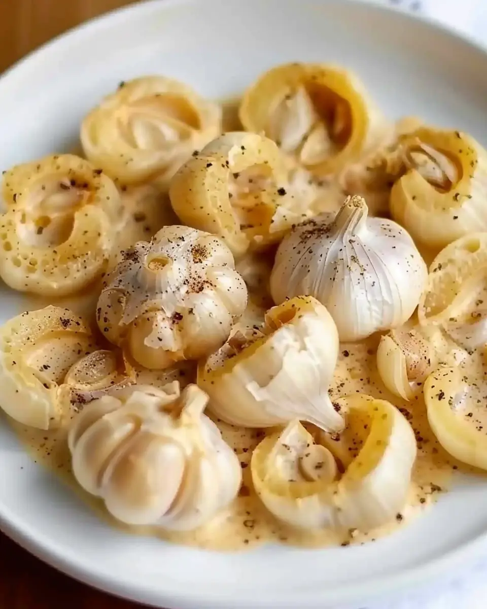 Creamy Roast Garlic Turkey Bacon Pasta for Comforting Flavor