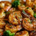 High-Protein Honey Garlic Shrimp