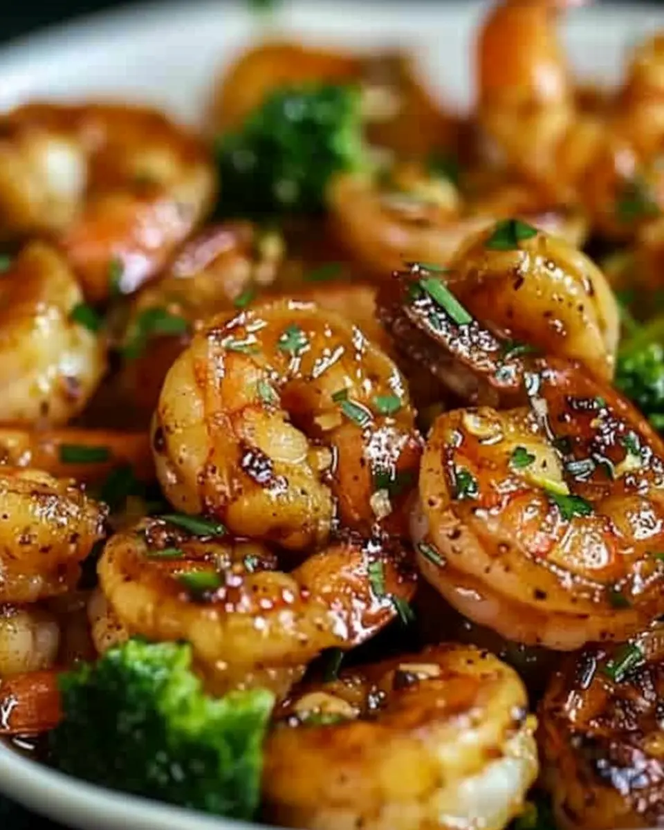 High-Protein Honey Garlic Shrimp with Turkey Bacon Delight